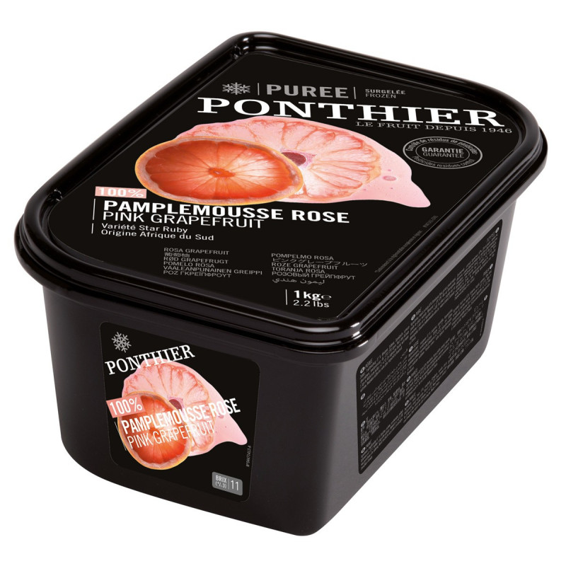Puree-Grapefruit Pink-100% Sweetened