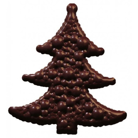 X Mas Pine Trees Dark Chocolate