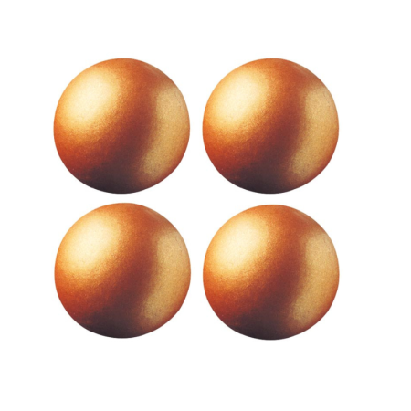 Balls White Chocolate Coated Bronze