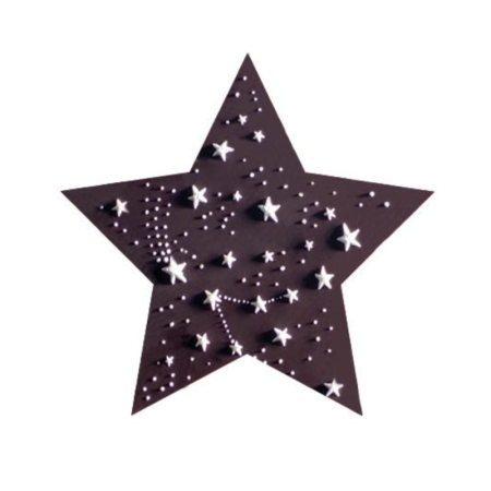 Stars Dark Chocolate with 4 designs