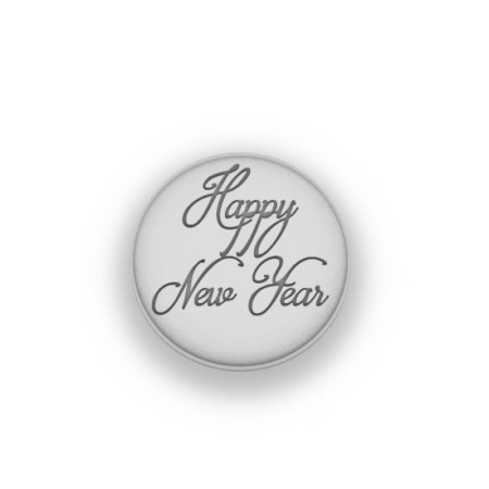 Powder Happy New Year Stamp 70MM