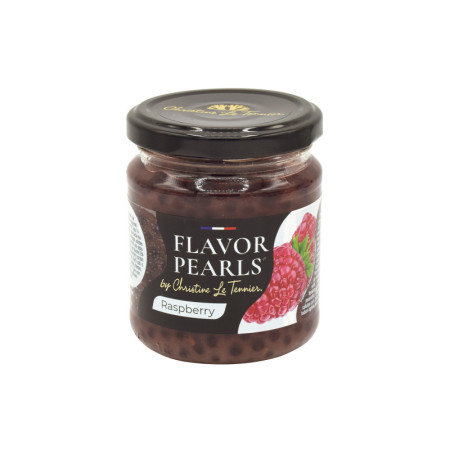 Pearls Raspberry Fruits Liquid Heart