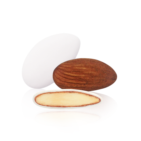 Dragees White Sugar Coated Almond