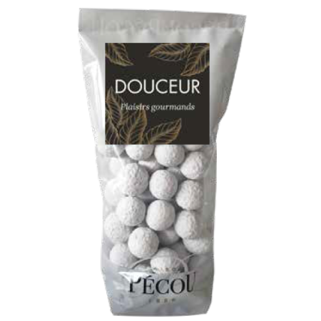 Roasted Hazelnuts Coated With Dark Chocolate
