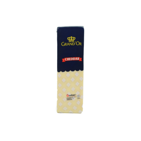 Cheddar White Block Cheese 50% Fat