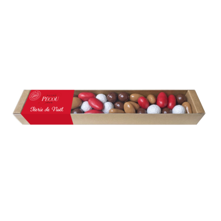 Chocolate Kraft Tray Fairy Christmas