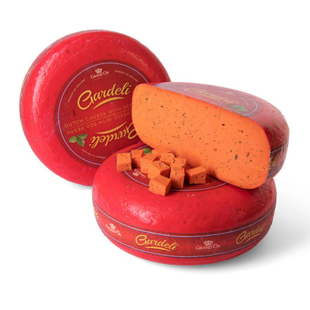 Cheese Red Pesto Gardeli Dutch Cheese 50% Fat