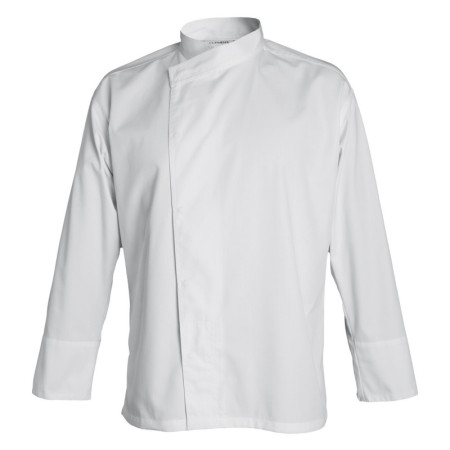 Madison Ls Mens Shirt Coat Chefs Jacket White Size T3