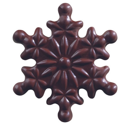 Large Snowflakes Dark Chocolate