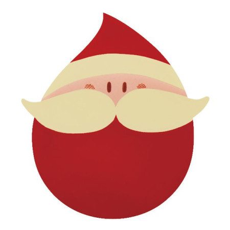 Drops Santa Claus Head