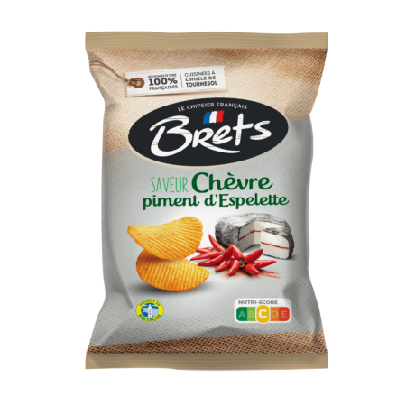 Chips with Goat Cheese & Espelette Chilli Pepper