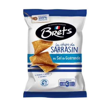 Chips Buckweat De Sarrasin With Guérande Sea Salt Flavor