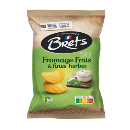 Cream Cheese And Herbs Flavour Potato Crisps