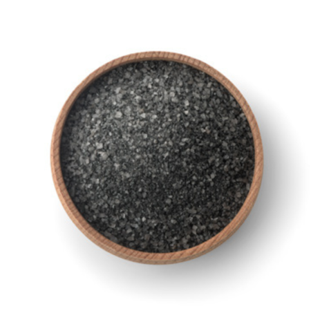Hawaiian Black Salt Crystals