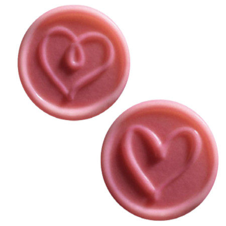 Wax Seals “Coeur“ Compound 2 Designs