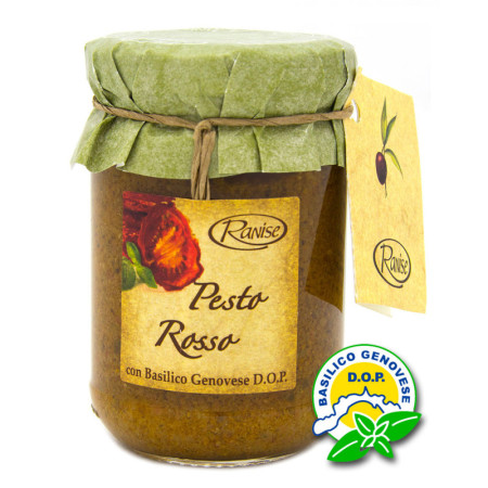 Red Pesto Sauce With Taggiasca Olives