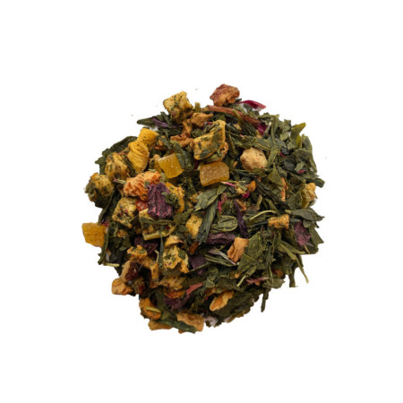 Tropical Green Rose Loose Leaf Tea