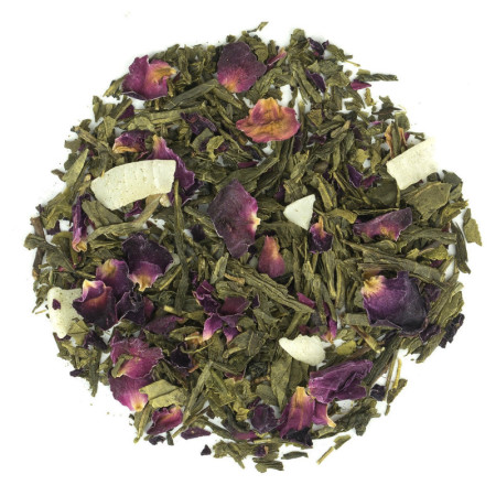 Coconut Rose Green Loose Leaf Tea