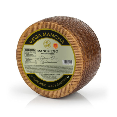 Cheese Manchego 2-3 Months Half Wheel Raw