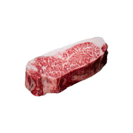Beef Wagyu Striploin Steak MB 9 300D Grain Fed
