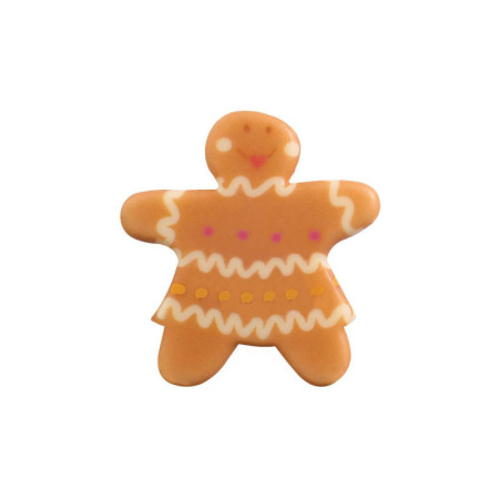 Gingerbreads White Chocolate Père Et Mère Noël 5 Designs