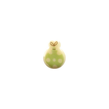 Christmas Balls White Chocolate Acidulé 5 Designs 2.2X1.8 Cm