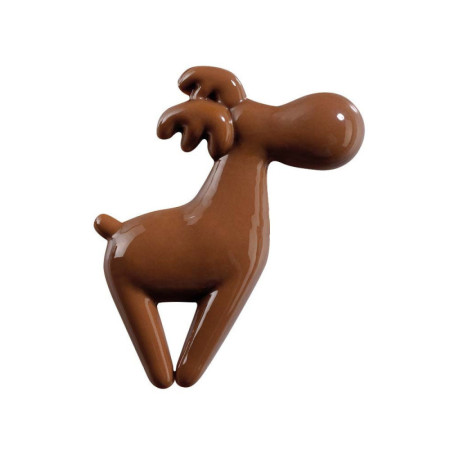 Reindeers Milk Chocolate Rudolph 6.1X5.2 Cm
