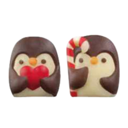 Penguins White Chocolate 2 Designs