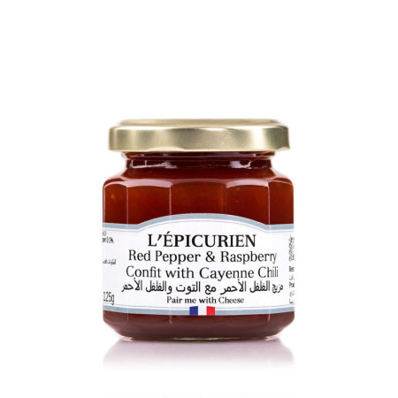 Red Pepper Confit With Raspberry And Cayenne Pepper