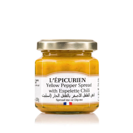 Yellow Pepper Spread With Espelette Chili