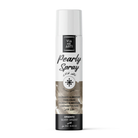 Coloring Silver  Pearly Metallic Food Spray Alcohol Free