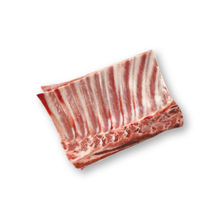 Lamb Rack Cap On Chine Off Feather Bone Off Tasmania Lot Grass