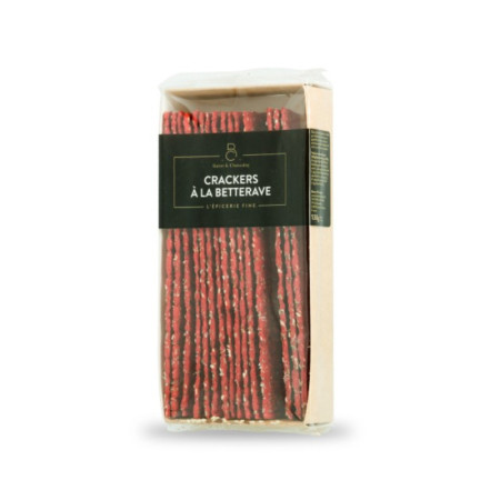 Crackers Beetroot with Sesame & Lineseeds