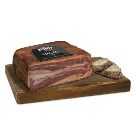 Cooked And Smoked Veal Belly