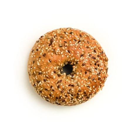 Pre-Sliced Cereal Bagel Cristallino