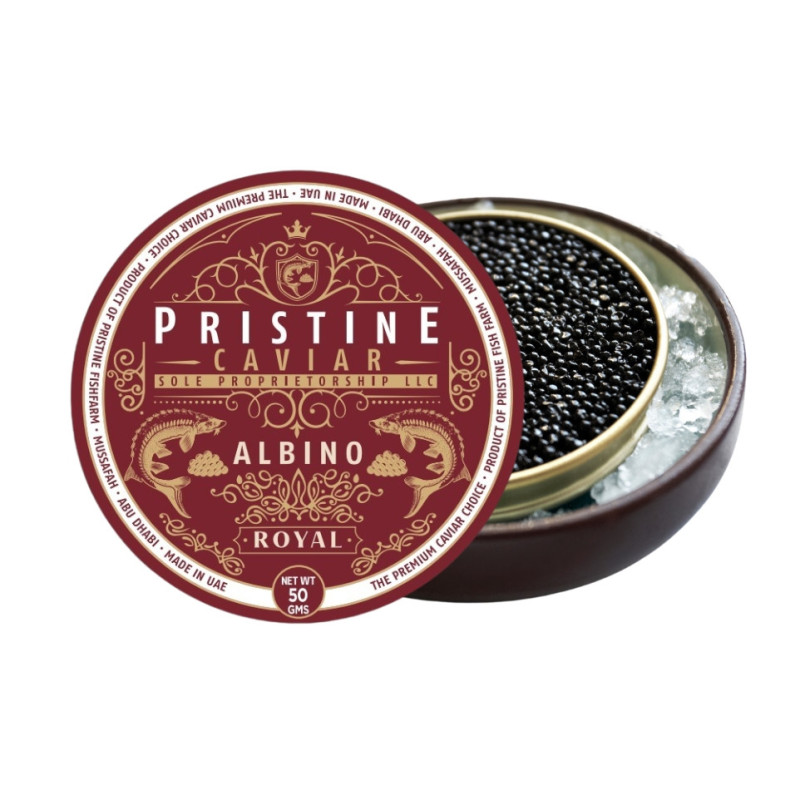 Pristine Albino Caviar 50g