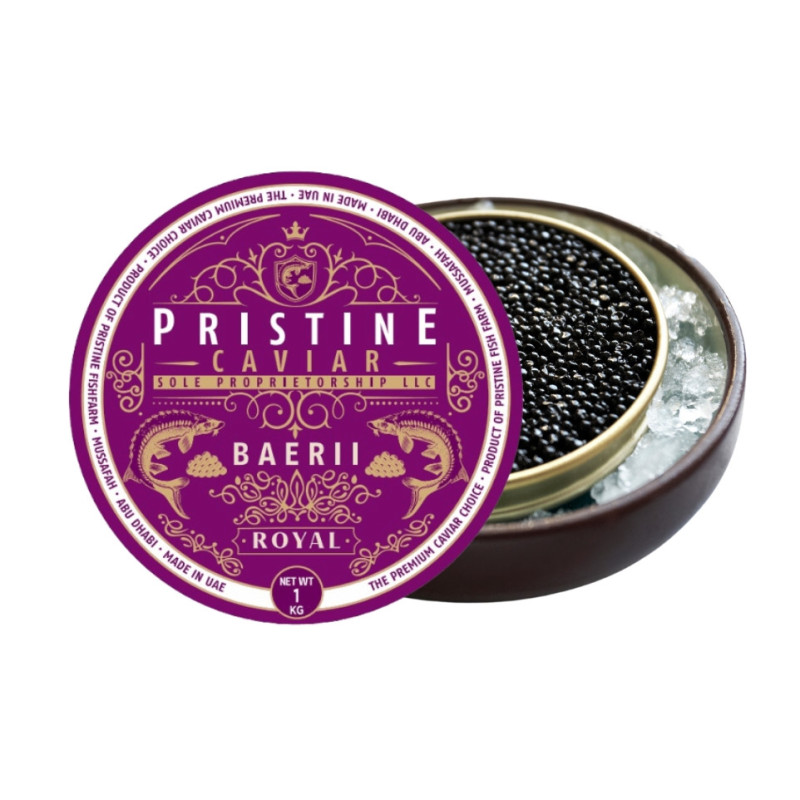 Pristine Royal Baerii Caviar 500g