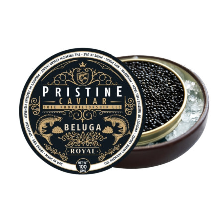 Pristine Royal Beluga Caviar 30g