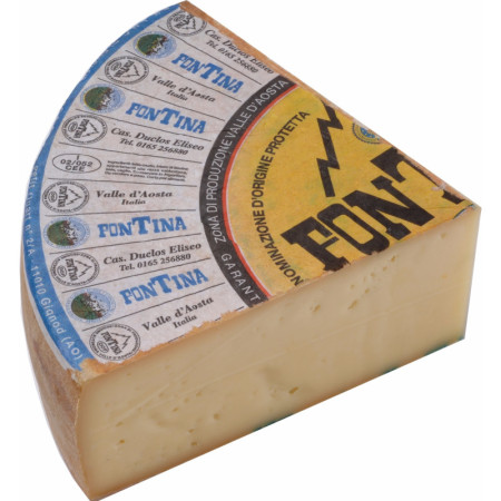 Cheese Fontina Aosta  Hard  1/4 Wheel