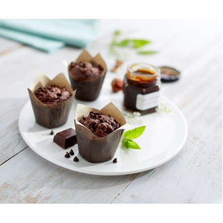Mini Muffin Chocolate Filled Chocolate