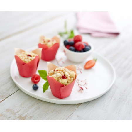 Mini Muffin Red Fruits Filled Red Fruits