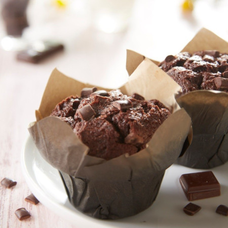 Muffin Filled With Chocolate
