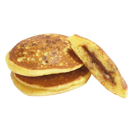 Chocolate And Hazelnut Fondant Pancakes