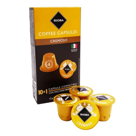 Rioba Coffee Capsules- Cremoso
