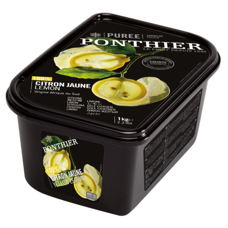 Puree-Lemon Yellow-100% Fruit